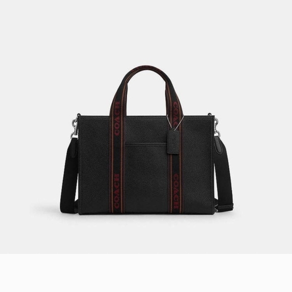 Coach Black Smith Tote Bag - Picture 11 of 11